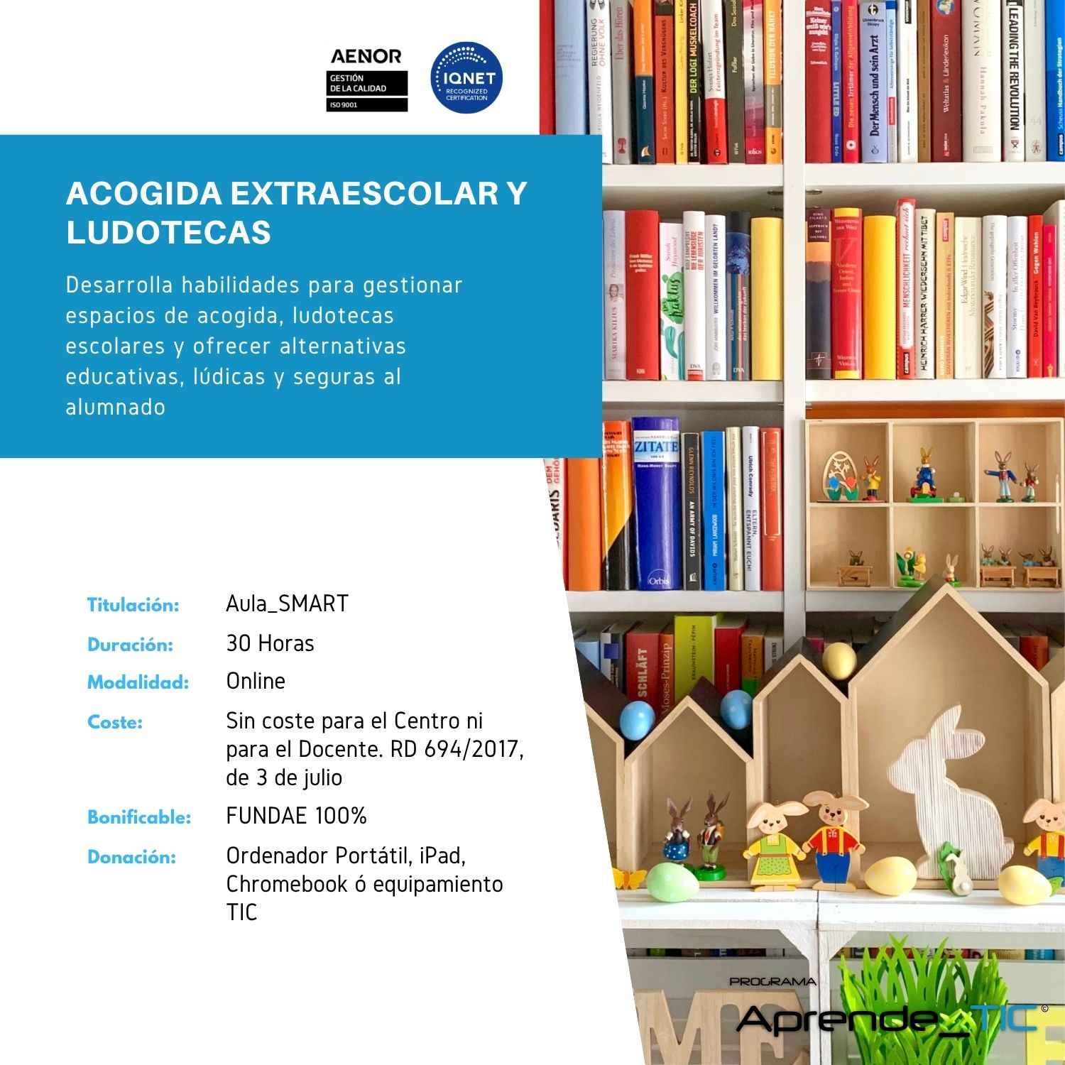 ACOGIDA EXTRAESCOLAR Y LUDOTECAS