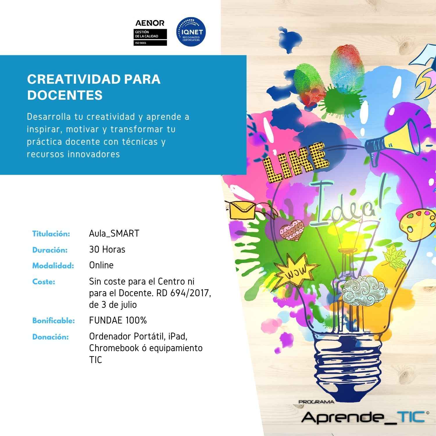 Creatividad para docentes