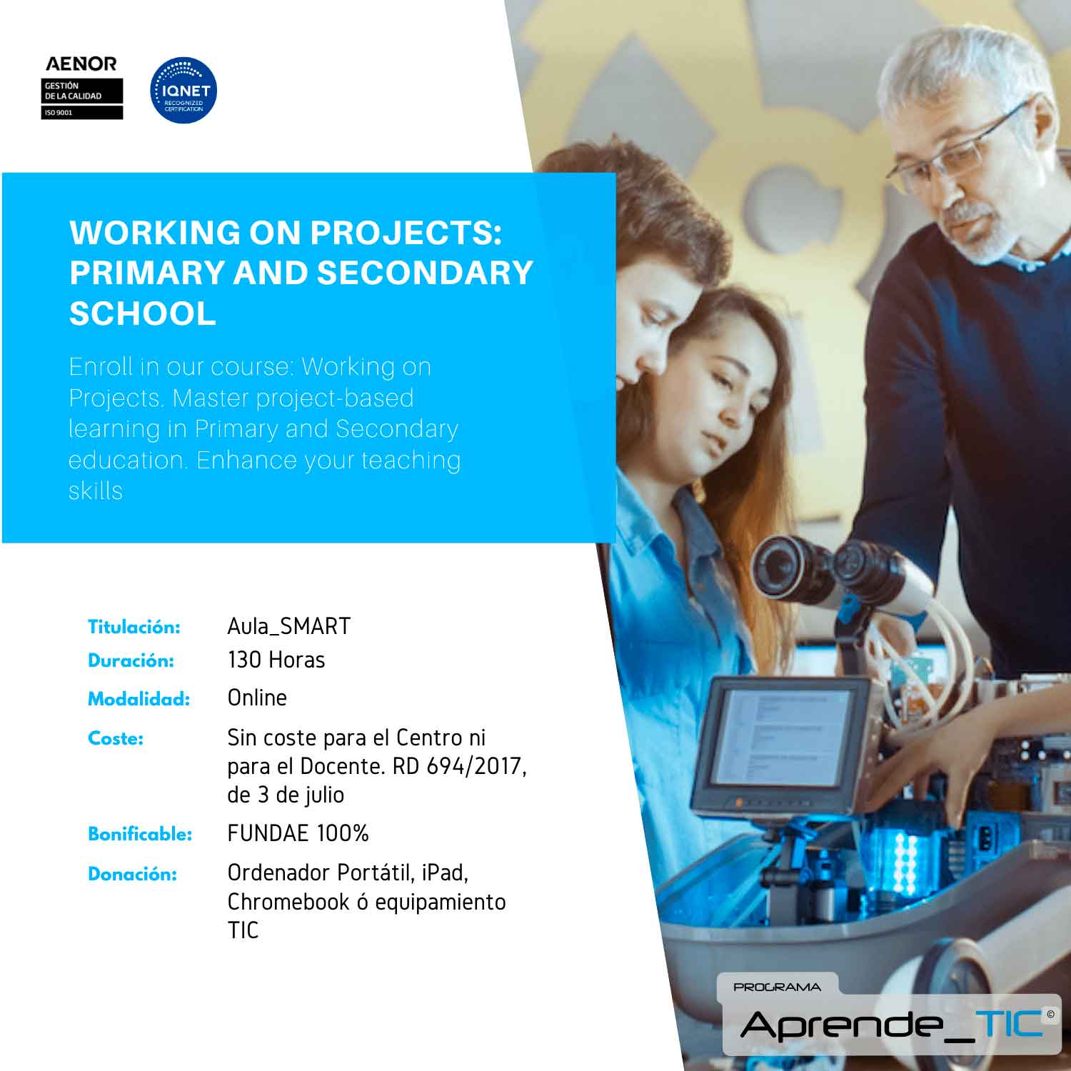 Working on Projects: Primary and Secondary School