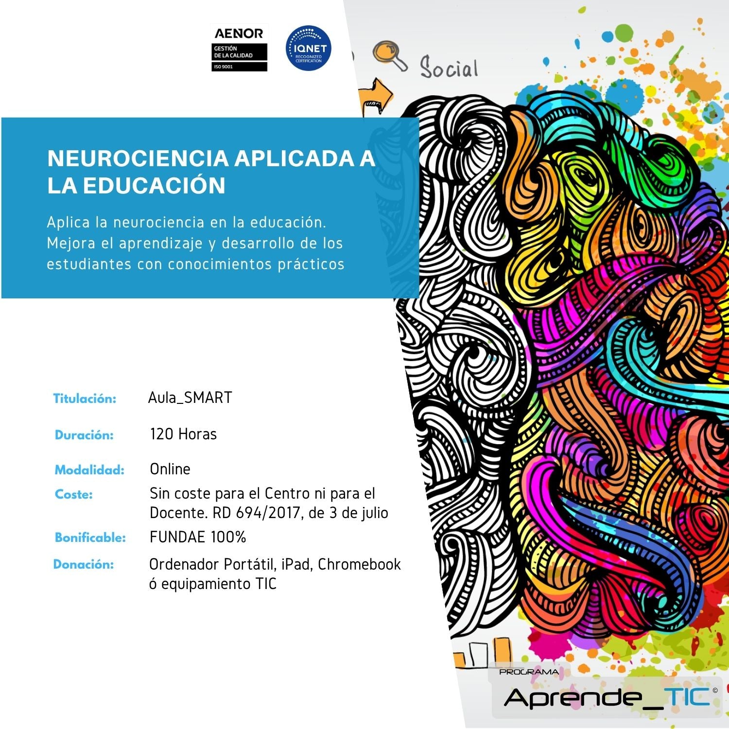 Neurociencia Aplicada a la Educación
