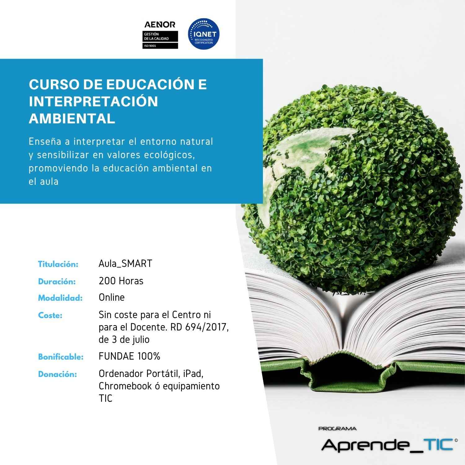 Curso de Educación e Interpretación Ambiental