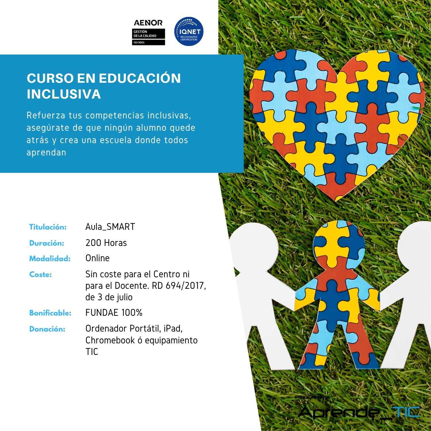 Curso en Educación Inclusiva