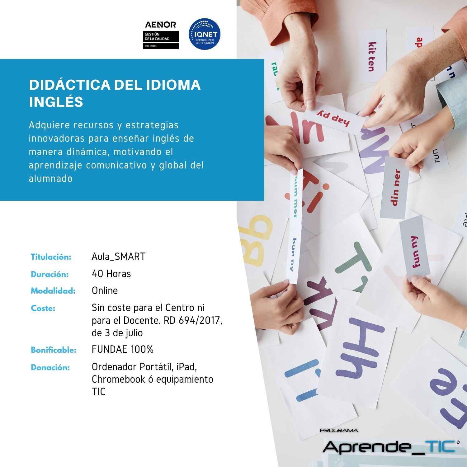 DIDÁCTICA DEL IDIOMA INGLÉS