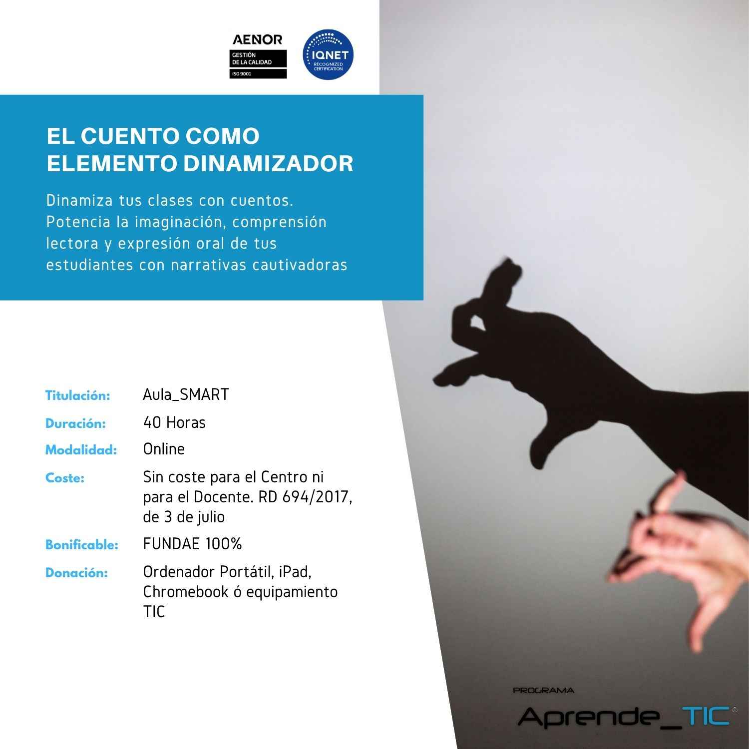 EL CUENTO COMO ELEMENTO DINAMIZADOR