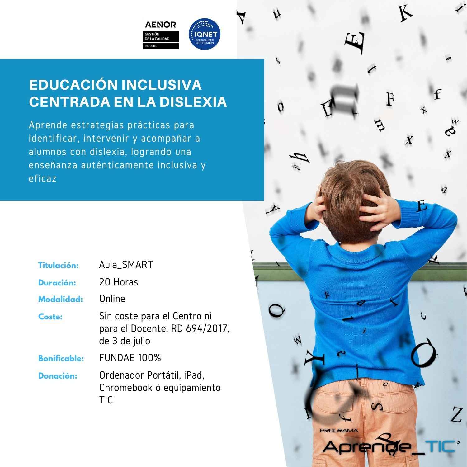 Educación Inclusiva Centrada en la Dislexia
