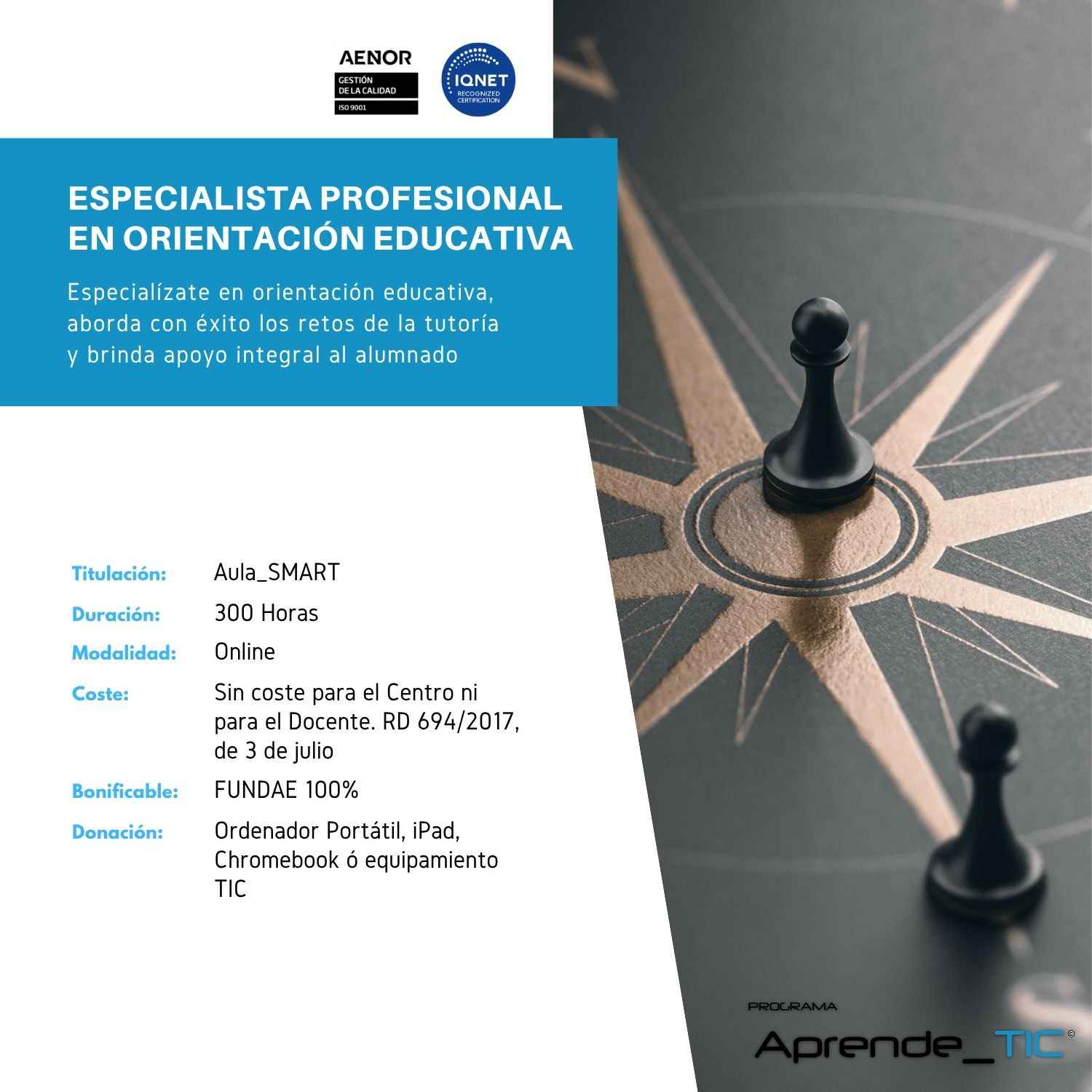 Especialista Profesional en Orientación Educativa