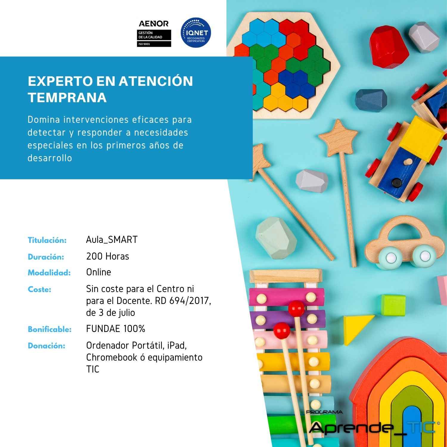 Experto en Atención Temprana