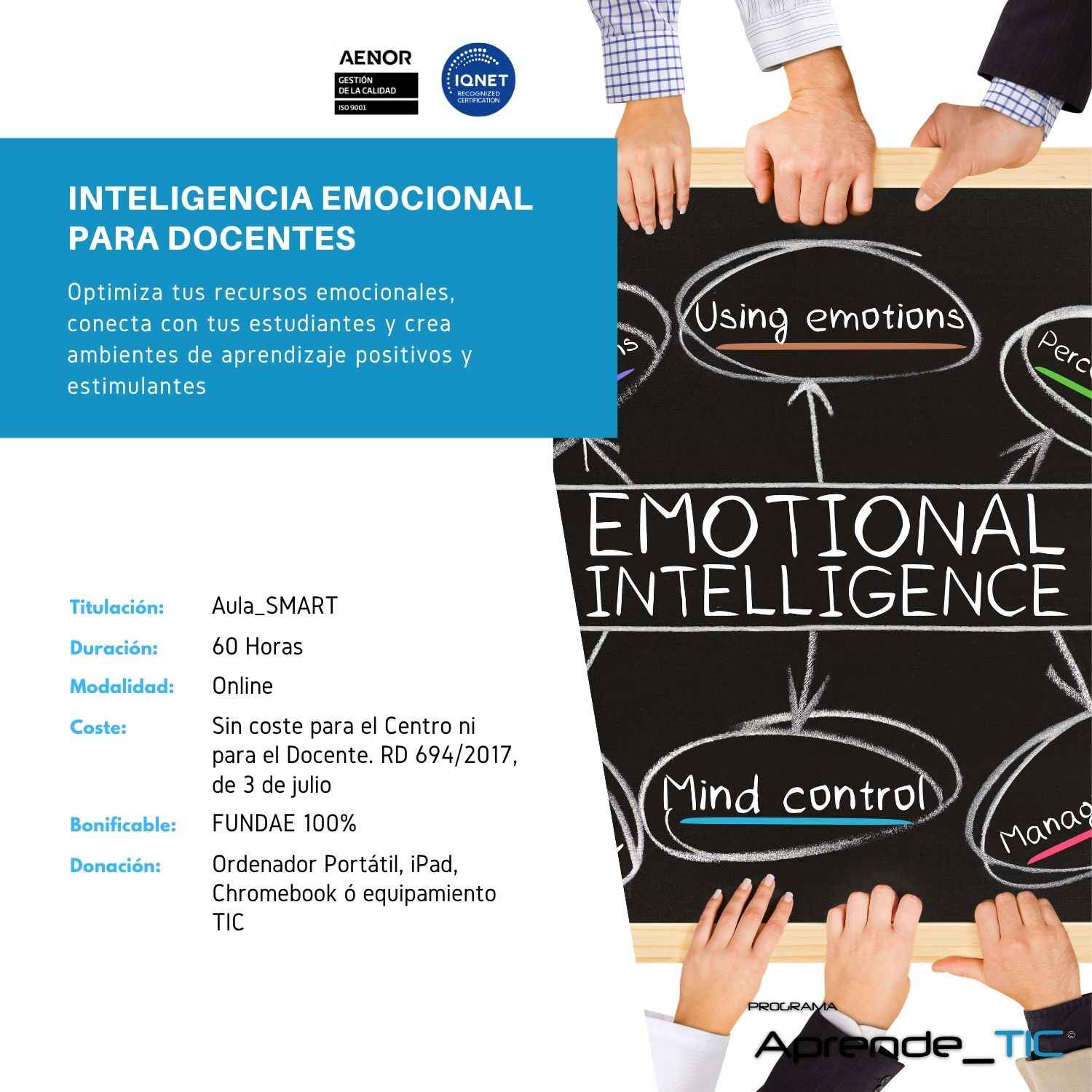 INTELIGENCIA EMOCIONAL PARA DOCENTES