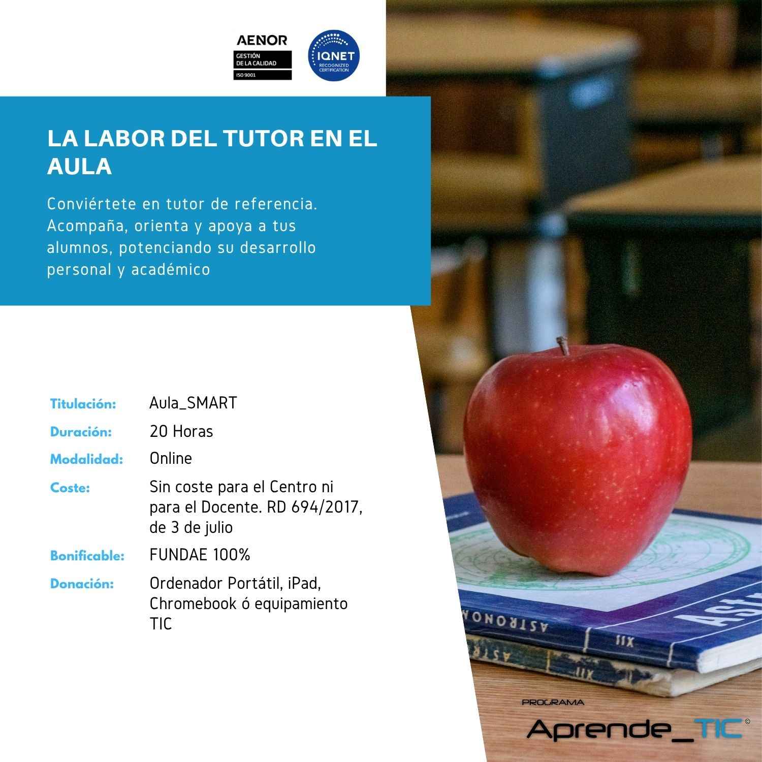 La Labor Del Tutor En El Aula