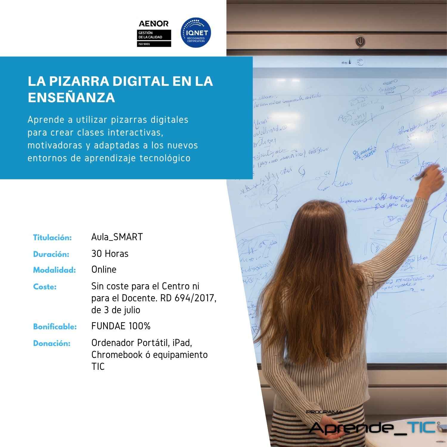 The digital whiteboard in teaching