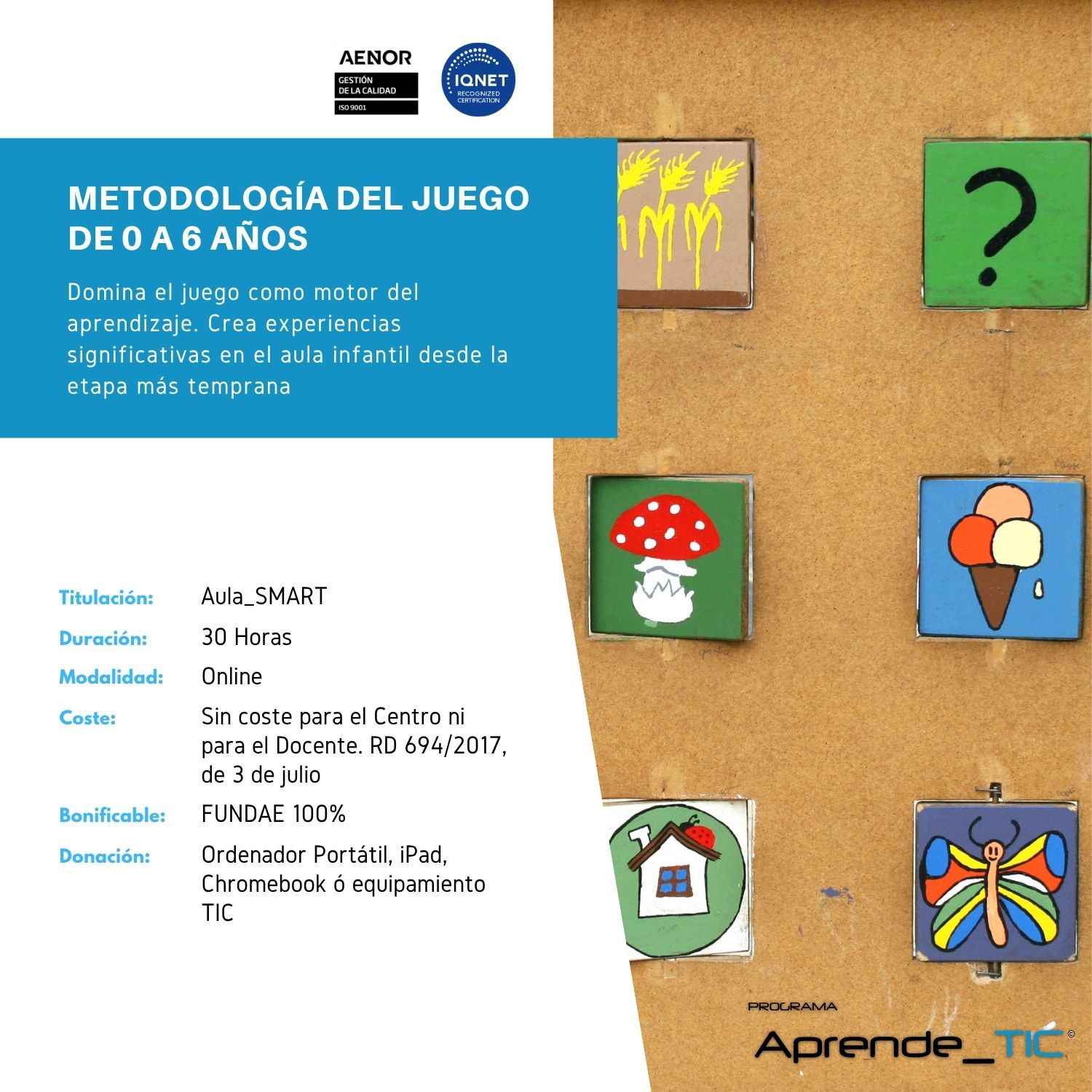 METODOLOGÍA DEL JUEGO DE 0 A 6 AÑOS