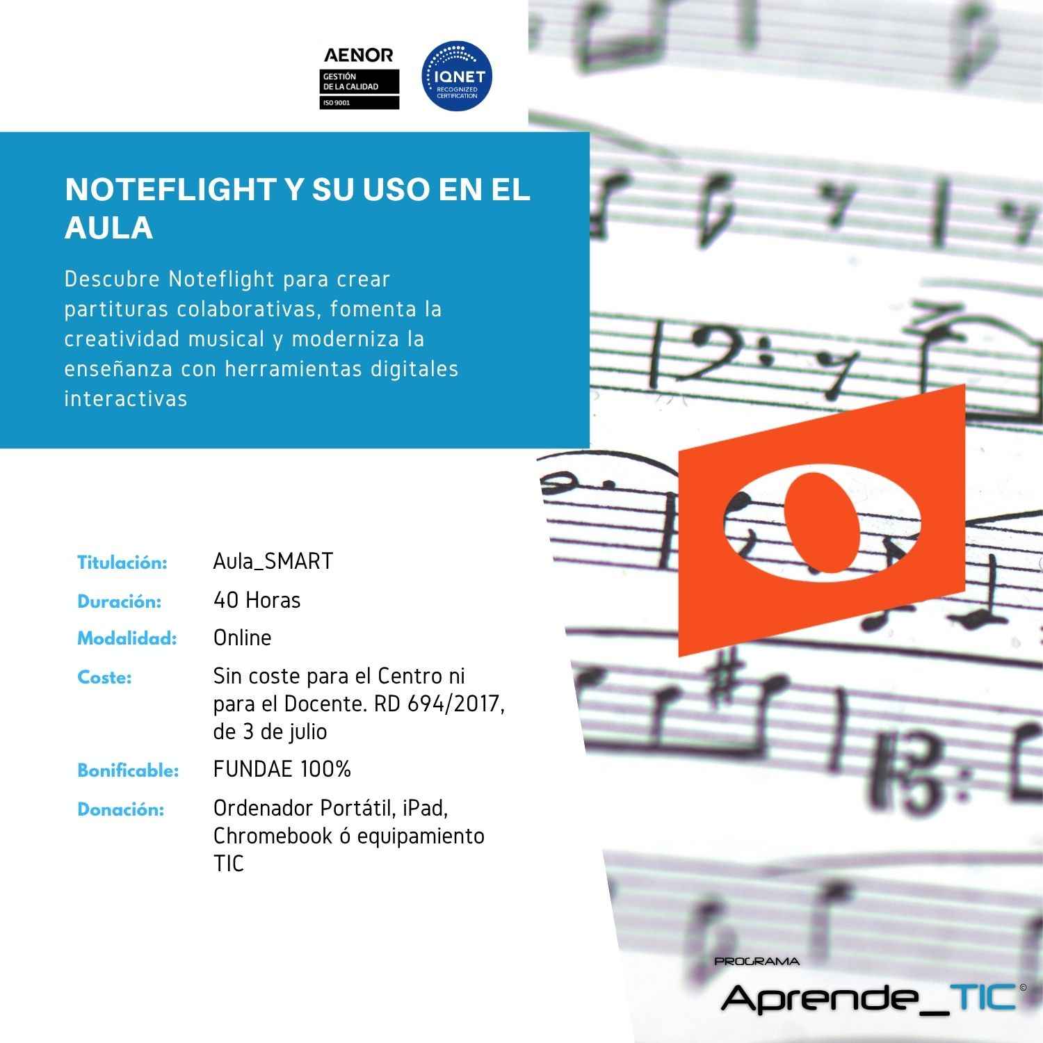 NOTEFLIGHT i el seu ús a l'aula.