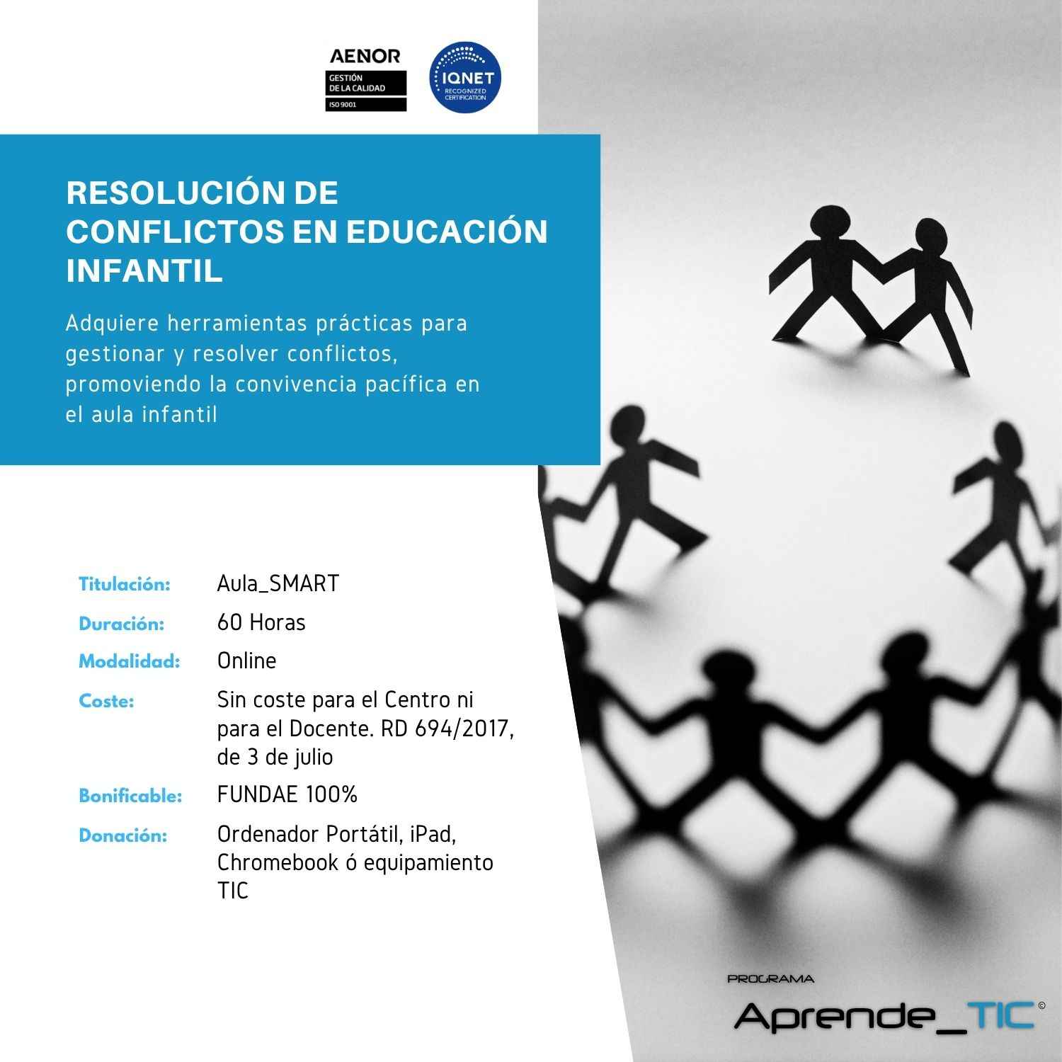 RESOLUCIÓN DE CONFLICTOS EN EDUCACIÓN INFANTIL