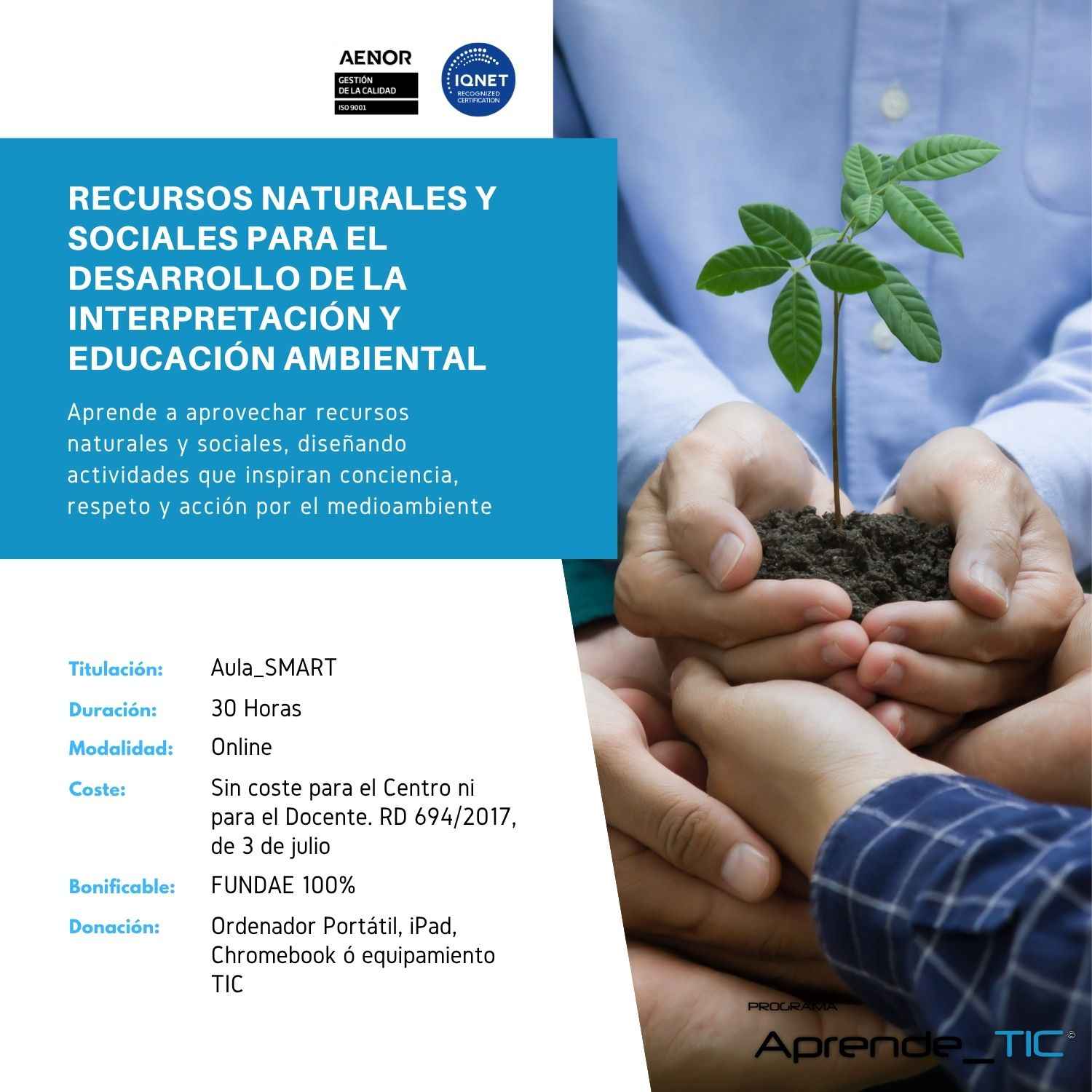 Recursos Naturales y Sociales para el Desarrollo de la Interpretación y Educación Ambiental