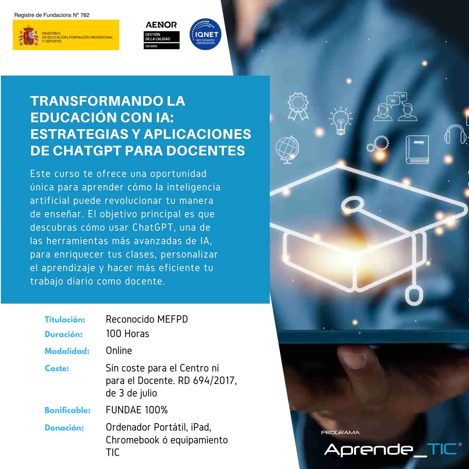 Transformando la Educación con IA: Estrategias y Aplicaciones de ChatGPT para Docentes