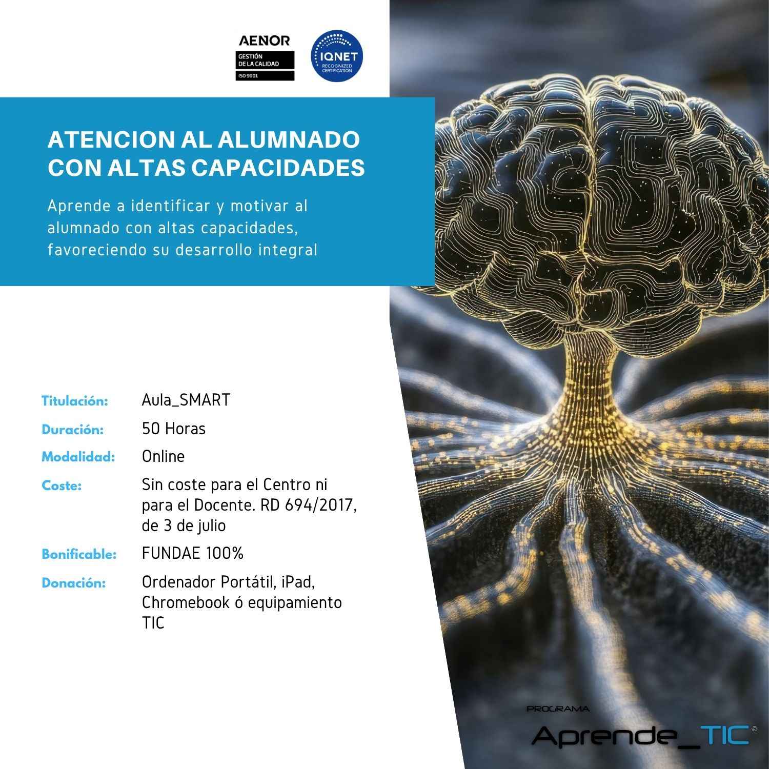 ATENCION AL ALUMNADO CON ALTAS CAPACIDADES