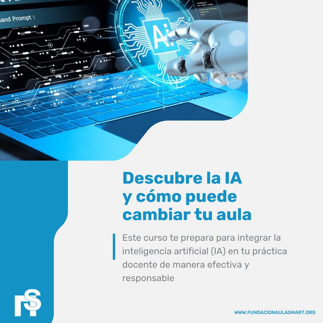 ¡Revoluciona tu enseñanza con nuestro curso Transformación Digital en la Educación con IA! En solo 100 horas, aprenderás a utilizar ChatGPT para diseñar estrategias educativas innovadoras y personalizadas. ¡Inscríbete ahora y lleva tu aula al siguiente nivel!