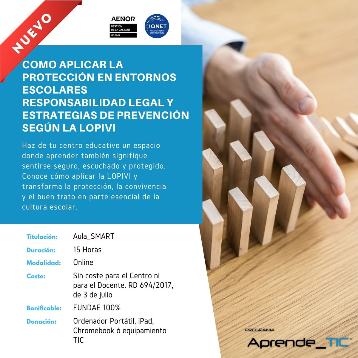 Como aplicar a protección nos ámbitos escolares responsabilidade legal e estratexias de prevención segundo a LOPIVI