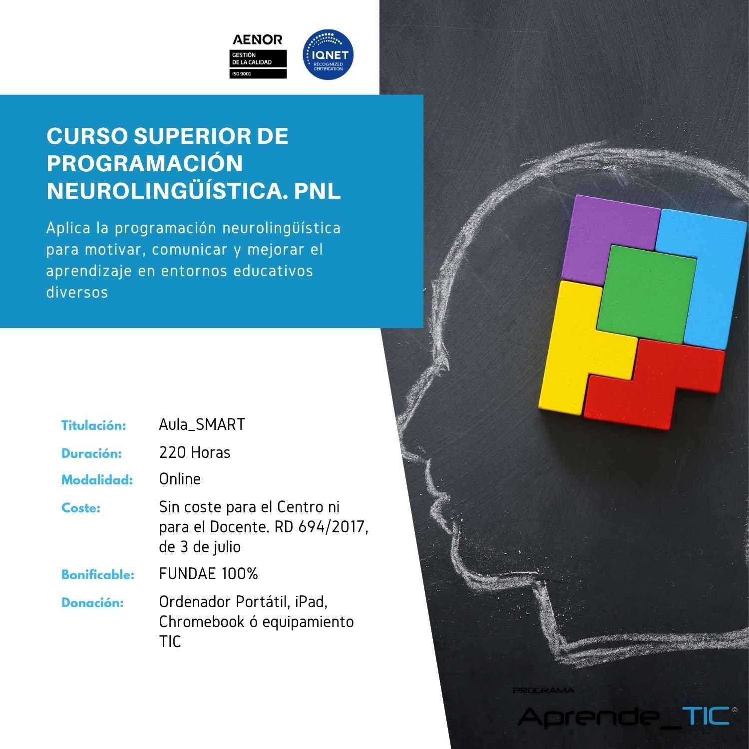 Curso Superior de Programación Neurolingüística. PNL