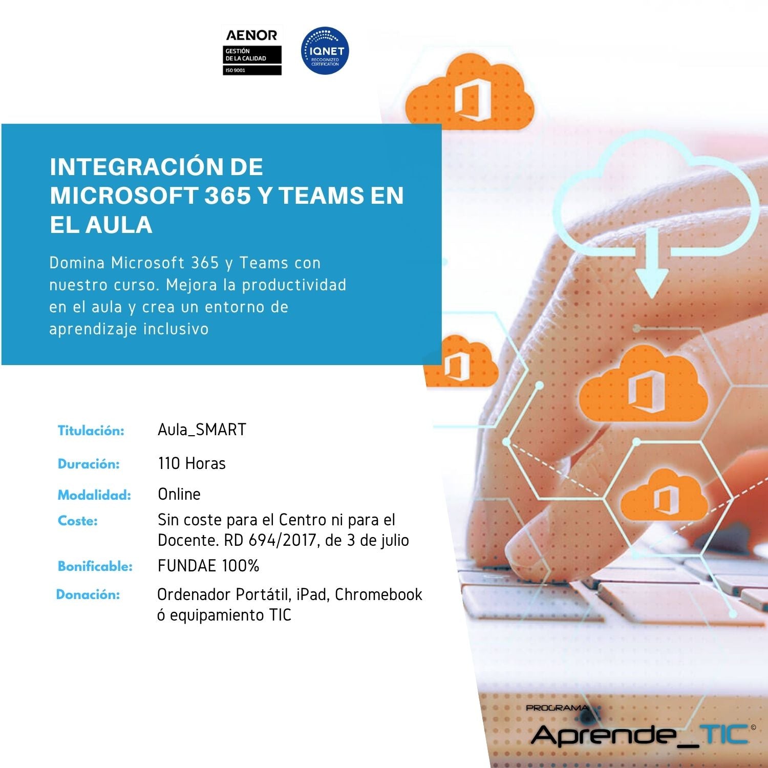 Integración de Microsoft 365 y Teams en el aula