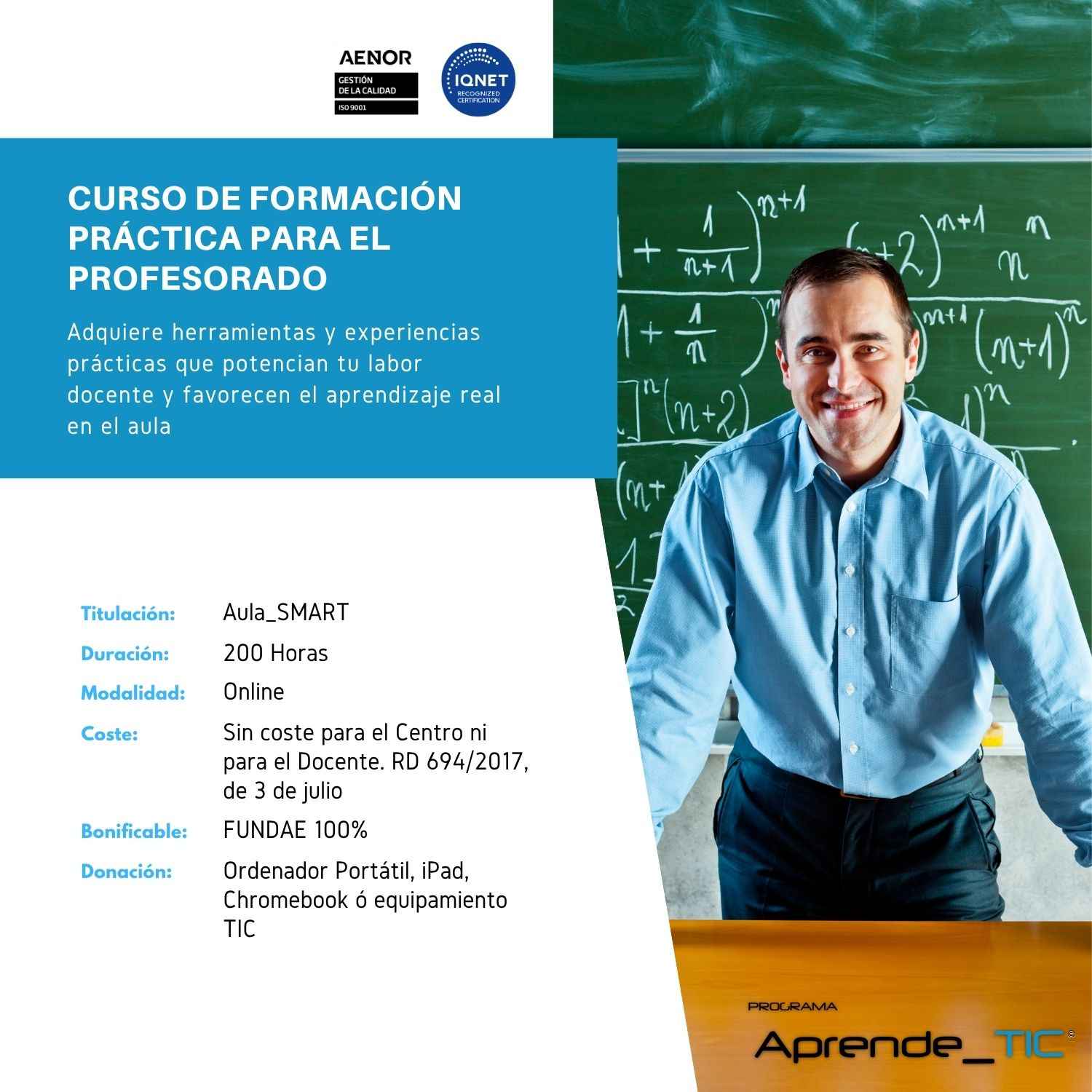 Curso de Formación Práctica para el Profesorado