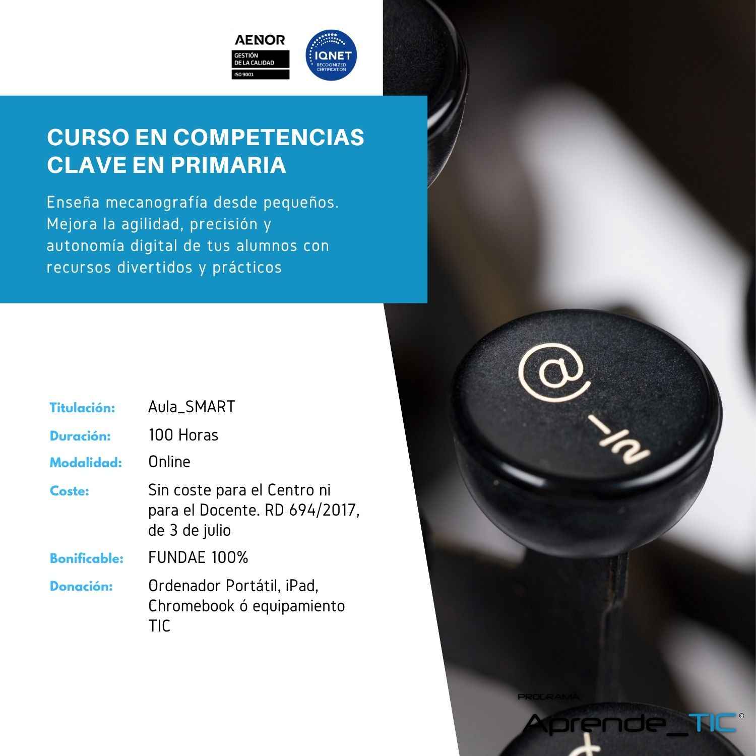 Curso de Mecanografía para Niños