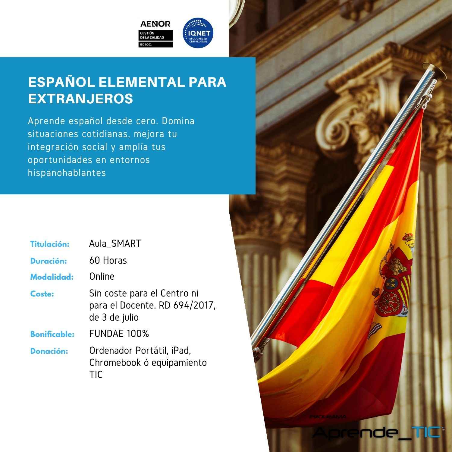 ESPAÑOL ELEMENTAL PARA EXTRANJEROS