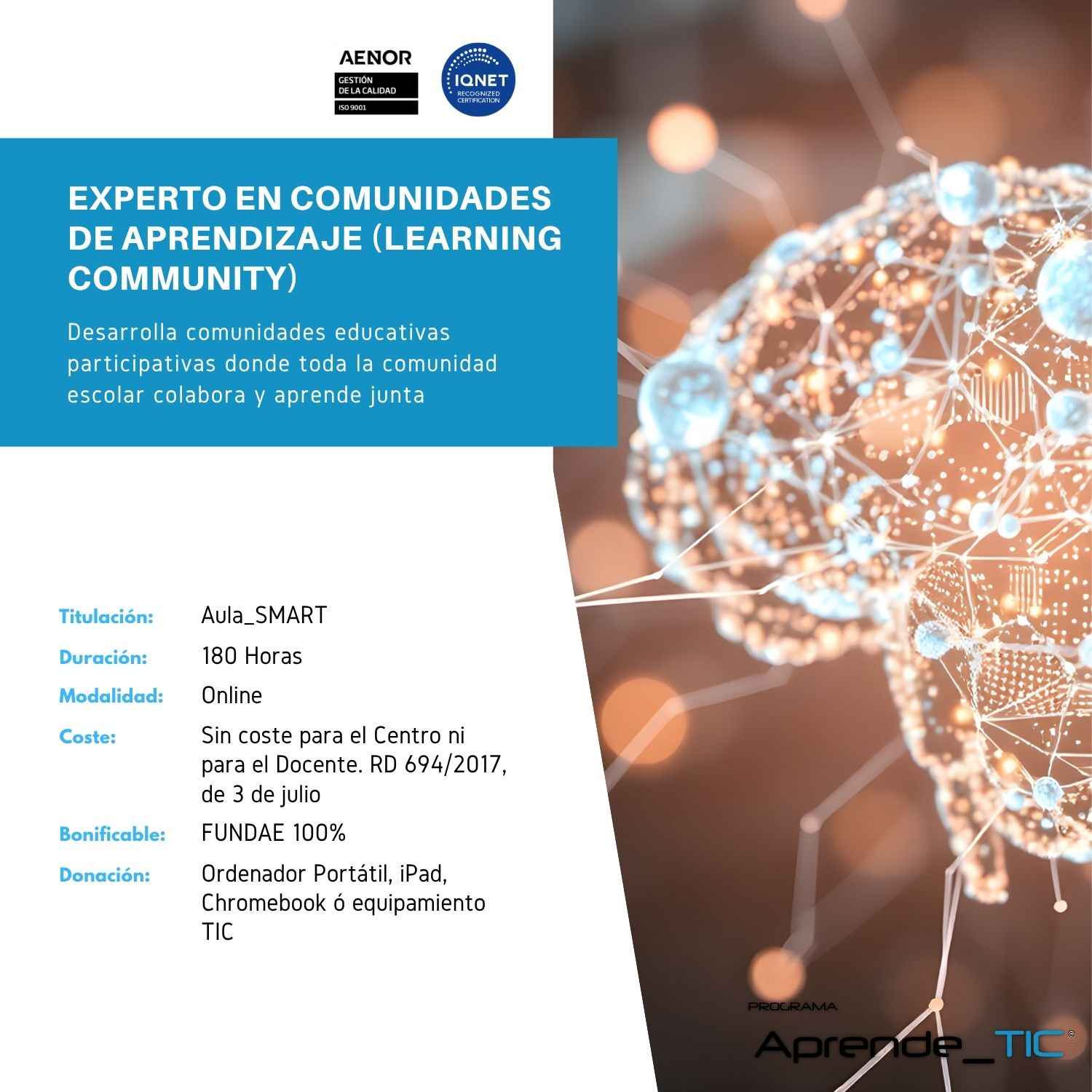 Experto en Comunidades de Aprendizaje (Learning Community)