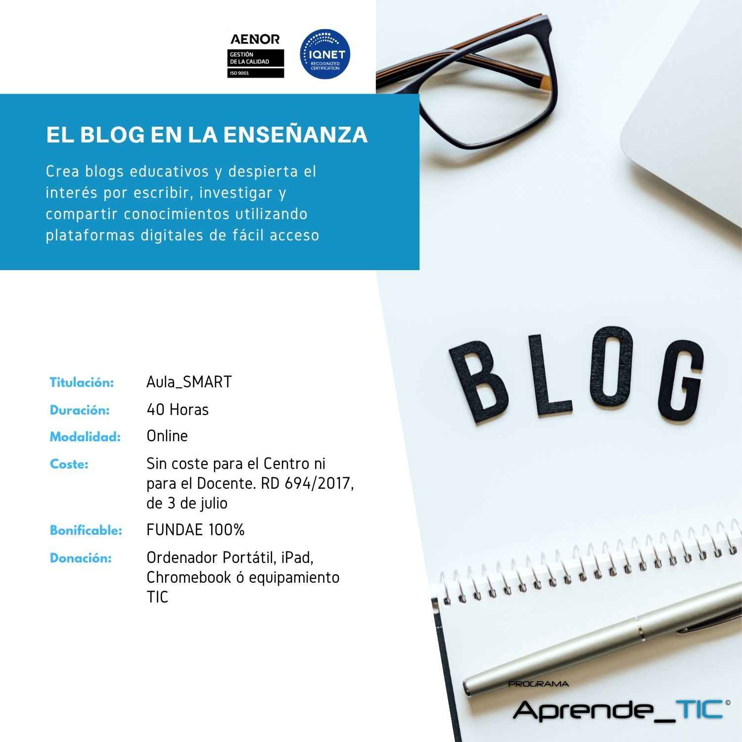 El Blog a l'Ensenyament