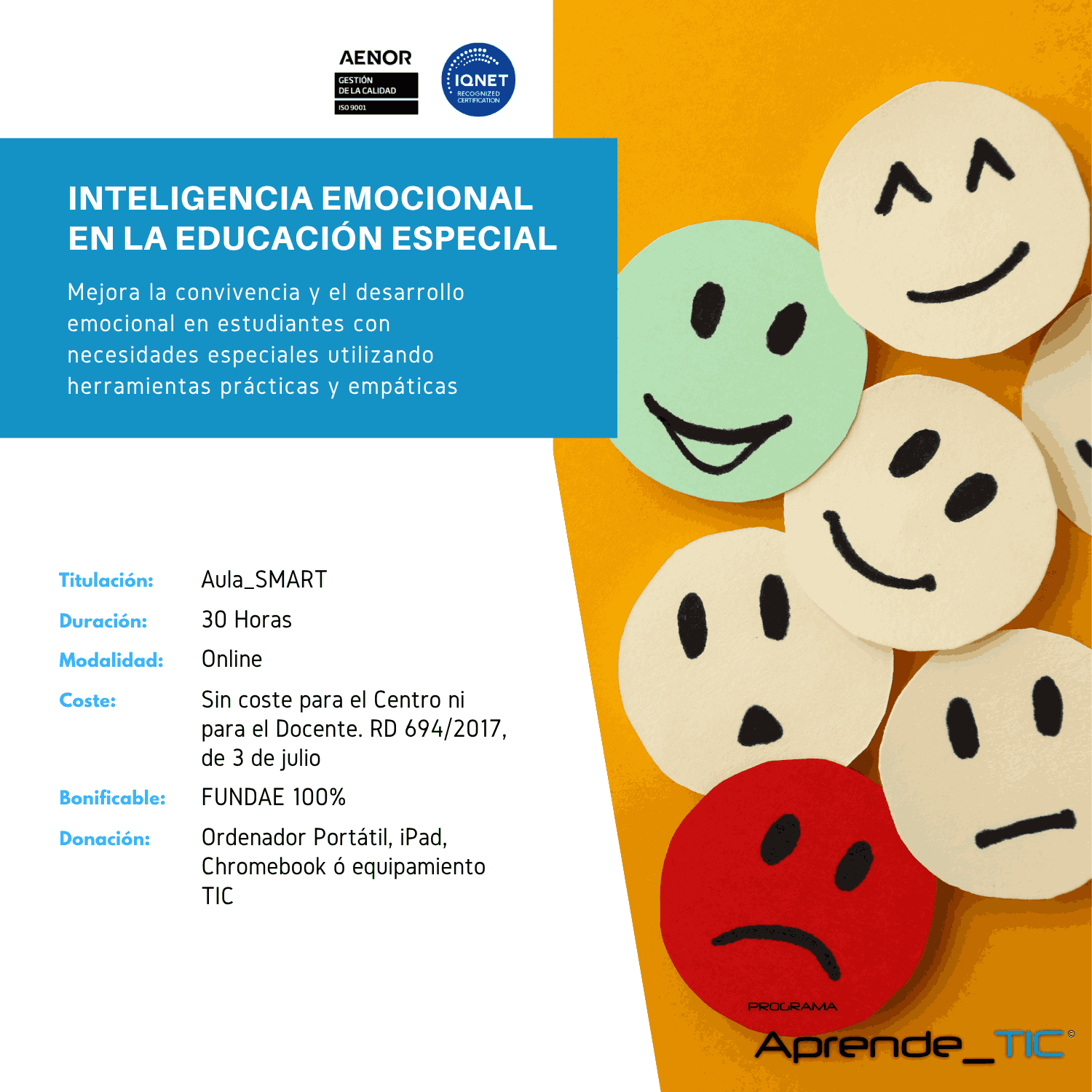 INTELIGENCIA EMOCIONAL EN LA EDUCACIÓN ESPECIAL