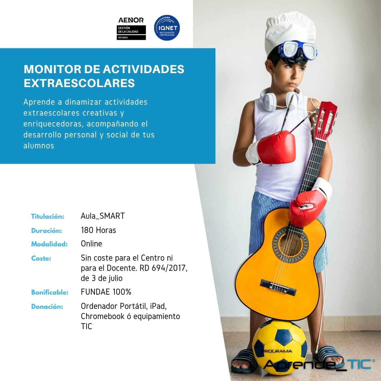 Monitor de Actividades Extraescolares