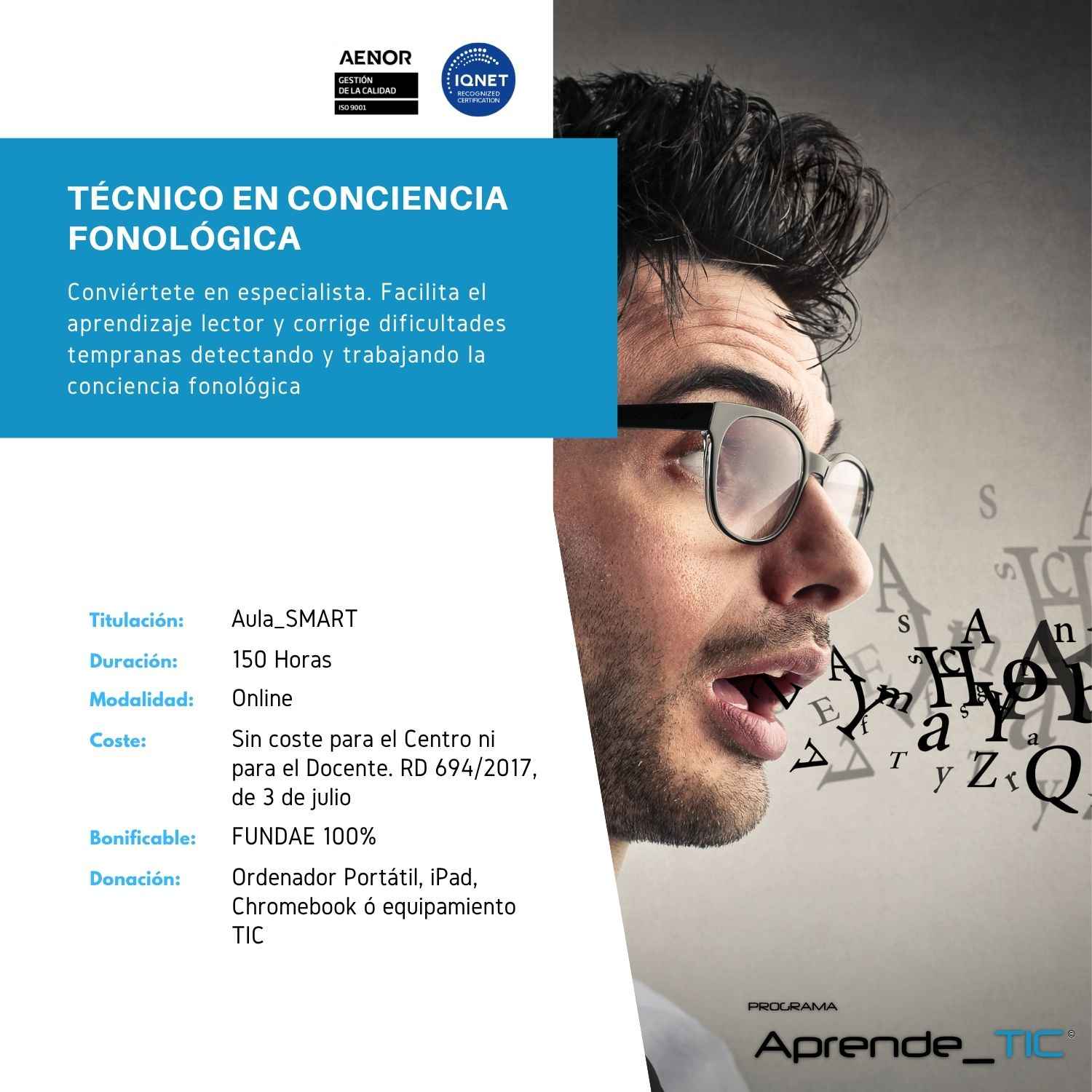 Técnico en Conciencia Fonológica